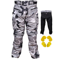 Motorcycle Pant TARZAN Camouflage Grey