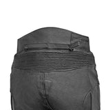 RIDERACT® Men’s Leather Motorcycle Pant xVenture Black