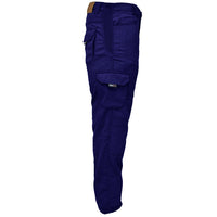 RIDERACT® Men Reinforced Cotton Cargo Pant Blue