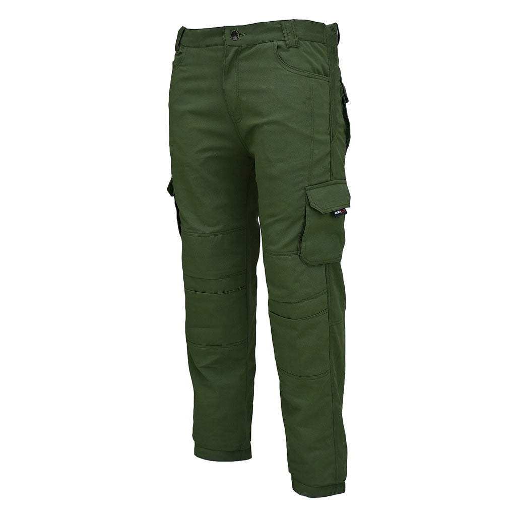 Men Motorcycle Cargo Pant Back Pose