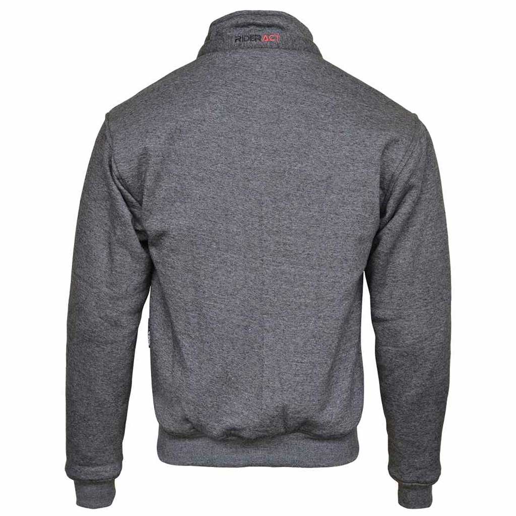 Motorcycle hoodie kevlar lined