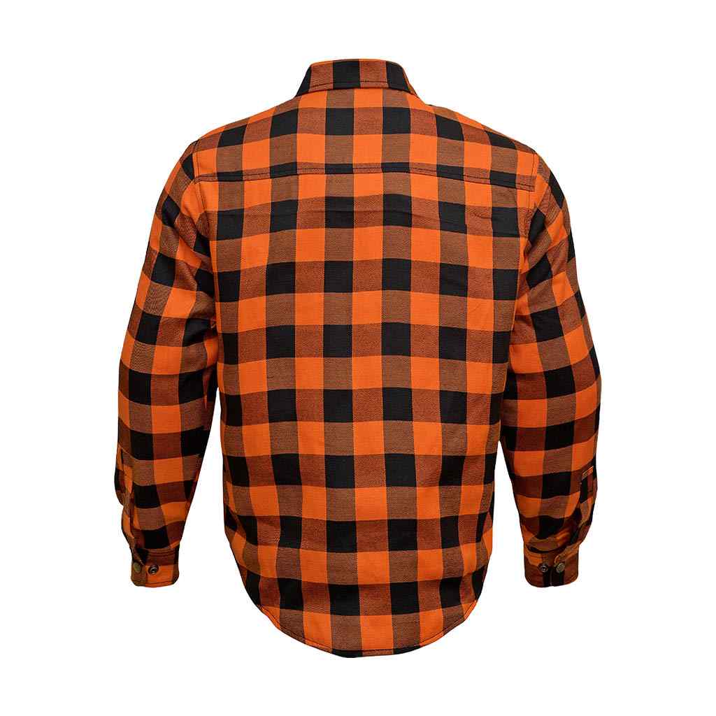 Motorcycle Kevlar Shirt back pose