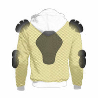 Motorcycle Hoodie Black Reinforced with Aramid Fiber