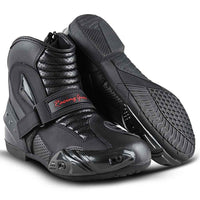 Mens road Motorcycle Boots black