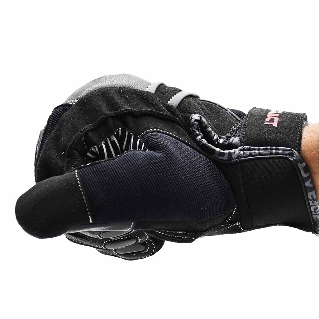 Leather motorcycle gloves RexOne