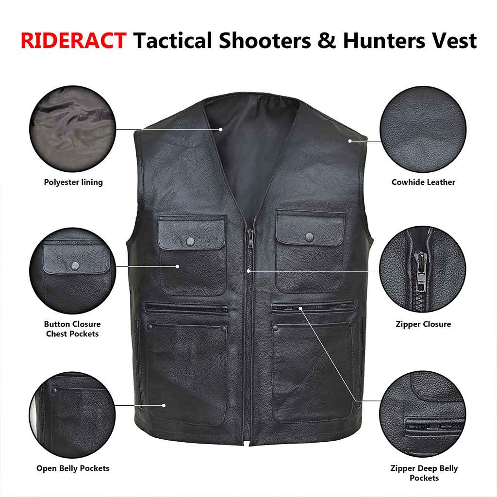 Hunting Vest Infographics 