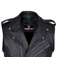 Brando Styles Sleeveless Jacket Style Vest