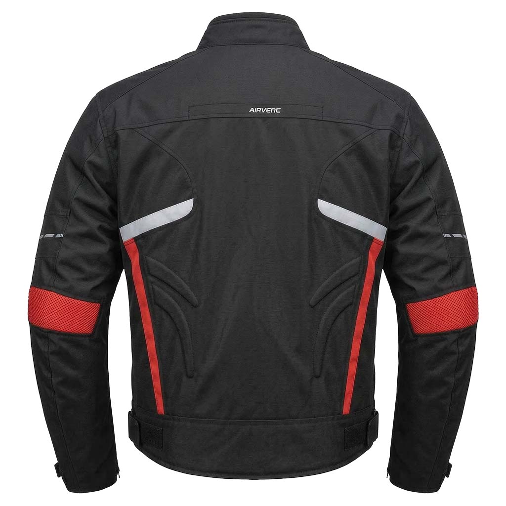 Waterproof Motorbike riding jacket backside