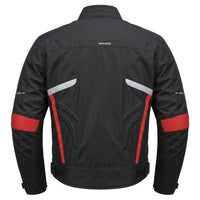 Waterproof Motorbike riding jacket backside